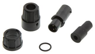 SWITCHCRAFT/CONXALL 16282-2PG-311 Circular Connector, Sealed Circular Connector, Micro-Con-X Series, 2 Contacts, Solder Pin, Bayonet