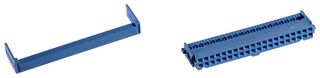 AMP - TE CONNECTIVITY 2-1658526-1 Conector IDC, IDC Hembra, Hembra, 2.54 mm, 2 Hileras, 40 Contactos, Montaje de cable