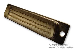 MULTICOMP PRO 5501-50PA-02-F1 D Sub Connector, Standard, Plug, 5501, 50 Contacts, DD, Solder Cup