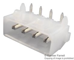 TE CONNECTIVITY - AMP 641737-1 Cabezal de Pin, Cable-a-Tarjeta, 5.08 mm, 1 Líneas, 4 Contactos, Recto Agujero Pasante