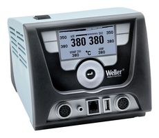 WELLER WXA2N Unidad de Control, Doble, 200W, 120V, Serie WX, Para Láíz de Aire Caliente WXHAP200