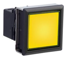 IDEC LBW7P-1T04Y LED Panel Mount Indicator, Yellow, 24 V, 16 mA, IP65