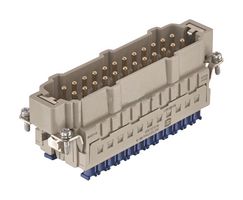 HARTING 09332242648 Heavy Duty Connector, Han ES Press Series, Insert, 24 Contacts, 24B, Plug, Cage Clamp Pin