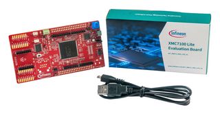 INFINEON KITXMC71EVKLITEV1TOBO1 Tarjeta de Evaluación, XMC7100D-F176K4160AA, ARM, Cortex-M7F, Cortex-M0+, 32Bits