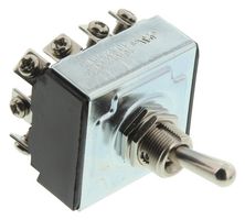 MULTICOMP PRO MCR13-44B-06 Interruptor (Switch) de Palanca, Encendido-Encendido, 4PDT, No Iluminado, 16 A, Panel Mount