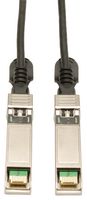 EATON TRIPP LITE N280-06M-BK Network Cable, SFP+ 20 Position Plug, SFP+ 20 Position Plug, 6 m, 20 ft, Black