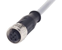 HARTING 21348100481100 Sensor Cable, A Coding, M8 Receptacle, Free End, 4 Positions, 10 m, 32.808 ft