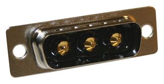 NORCOMP 680S7W2203L201 Combination Layout D Sub Connector, 20 Amp, IP68, Seal-D 680S Series, DA-7W2, Receptacle