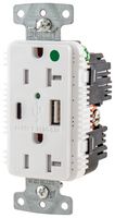 HUBBELL WIRING DEVICES USB8300AC5W