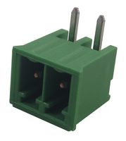 BUCHANAN - TE CONNECTIVITY 284512-2 Bloque de Terminales, Cabezal, 3.5 mm, 2 Posiciones, 11 A, 300 V, Taladro Pasante Ángulo Recto