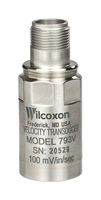 AMPHENOL WILCOXON 793V100-5 Piezovelocity Transducer, 18 to 30 VDC, 100 mV/in/sec, Stud, -50 °C to 120 °C