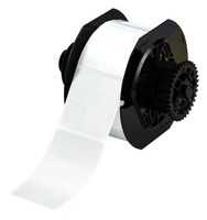 BRADY B33-17-435 Etiqueta, Thermal Transfer Printable, 25.4 mm, 50.8 mm, Poliéster Metalizado, Plata