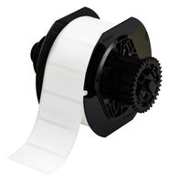 BRADY B33-17-473 Etiqueta, Thermal Transfer Printable, 25.4 mm, 50.8 mm, Poliéster, Blanco