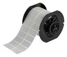 BRADY B33-6-486 Etiqueta, Thermal Transfer Printable, 19.05 mm, 38.1 mm, Poliéster Metalizado, Gris Claro