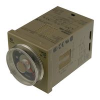 OMRON INDUSTRIAL AUTOMATION H3CR-H8RL AC/DC24 M Analog Timer, Off-Delay, 4 Ranges, 0.05 min, 12 min, 1 Changeover Relay