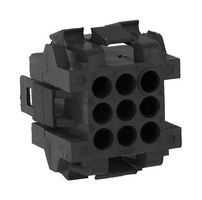 AMP - TE CONNECTIVITY 207439-1 Connector Housing, Metrimate Series, Plug, 9 Positions, 5 mm, Metrimate Square Grid Connectors