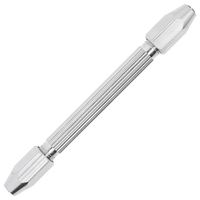 EXCELTA 220 Tornillo de Banco de Pin, Doble Punta, Acero Inoxidable, Longitud Total 112.5 mm