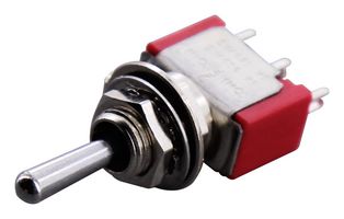 MULTICOMP PRO 1MS4T1B5M1QE Interruptor (Switch) de Palanca, (Encendido)-Apagado-(Encendido), SPDT, No Iluminado, Serie 1MS4