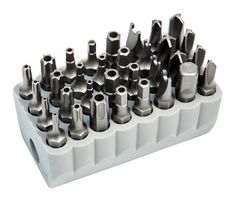 KLEIN TOOLS 32525 TAMPERPROOF BIT SET, 32 PIECE