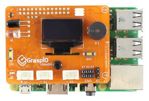 CLOUDIO-SMRTDEV-R-V1 - Tarjeta de Desarrollo Grasp.io Cloudio Smart, Complemento Raspberry Pi, Desarrollo IoT y Prototipado