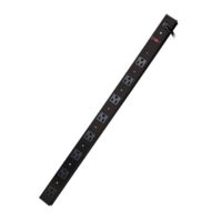 MULTICOMP PRO 28-21271 Extension Lead, 8 Outlets, NEMA 5-15R, 15 A, 125 V, 6 ft