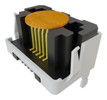 SAMTEC LSHM-105-02.5-L-DV-A-S-K-TR Mezzanine Connector, High-Speed, Hermaphroditic, 0.5 mm, 2 Rows, 10 Contacts, Surface Mount
