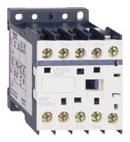 SCHNEIDER ELECTRIC LC1K1210B7 Contactor, 12 A, Carril DIN, panel, 690 VAC, 3PST-NO, 3 polos