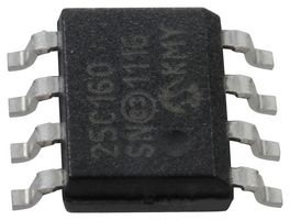 MICROCHIP 25C160/SN EEPROM, 16 Kbit, 2K x 8bit, SPI, 3 MHz, SOIC, 8 Pines