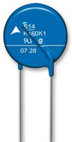 TDK B72210S0200K101 Varistor TVS, 20 V, 26 V, Serie Standard, 65 V, Disc 10mm, Metal Oxide Varistor (MOV)