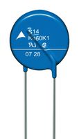 TDK B72214S0301K101 Varistor TVS, 300 V, 385 V, B722 Series, 775 V, Disc 14mm, Metal Oxide Varistor (MOV)