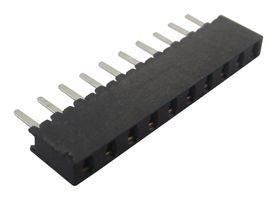 SAMTEC MMS-110-01-L-SV Receptáculo PCB, Tarjeta-a-Tarjeta, Cable-a-Tarjeta, 2 mm, 1 Líneas, 10 Contactos