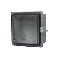 FIBOX AR664CHLT Carcasa de Plástico, Junction Box, Policarbonato, 152.4 mm, 152 mm, 102 mm, IP66, IP67