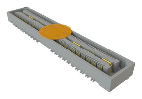 SAMTEC QSH-040-01-L-D-DP-A-K-TR Mezzanine Connector, Differential Pair Array, Female, 0.5 mm, 2 Rows, 80 Contacts, Surface Mount