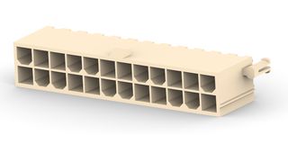 TE CONNECTIVITY 1-1775099-3 Receptáculo PCB, Cable-a-Tarjeta, 4.2 mm, 2 Líneas, 24 Contactos, Through Hole