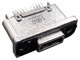 AMPHENOL COMMUNICATIONS SOLUTIONS MUSBRM5C130 Conector USB Sellado, USB Tipo C, Receptáculo eléctrico, 24 Posiciones, Montaje en Panel, IP67