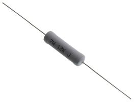 TE CONNECTIVITY - NEOHM ROX7J12K Through Hole Resistor, 12 kohm, ROX Series, 7 W, ± 5%, Axial Leaded, 750 V