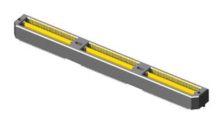 SAMTEC QTH-030-01-L-D-A-K-TR Mezzanine Connector, Ground Plane, Header, 0.5 mm, 2 Rows, 60 Contacts, Surface Mount