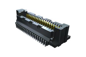 SAMTEC SS5-15-3.00-L-D-K-TR Mezzanine Connector, Receptacle, 0.5 mm, 2 Rows, 30 Contacts, Surface Mount, Phosphor Bronze