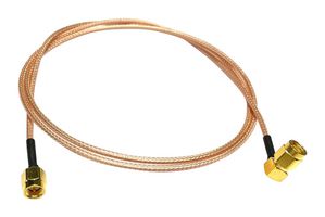 MUELLER ELECTRIC BU-4150030M1.5 Cable RF / Coaxial ensamblado, 4.9 ft, 1.5 m, RG316, SMA Macho de Ángulo Recto, SMA Plug, 50 ohm