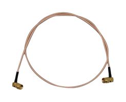 MUELLER ELECTRIC BU-4150032018 Cable RF / Coaxial ensamblado, 6GHz, 18 ", 457.2 mm, RG316, SMA Macho de Ángulo Recto