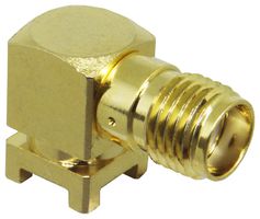 TE CONNECTIVITY - LINX CONSMA002-SMD-G-T RF / Coaxial Connector, SMA Coaxial, Right Angle Jack, Surface Mount Horizontal, 50 ohm