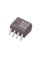 BROADCOM HCPL-060L-000E Optocoupler, 1 Channel, 3.75 kV, 15 Mbaud, SOIC, 8 Pins