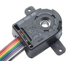 BROADCOM HEDL-5560#B13 Rotary Encoder, Optical, Incremental, 1000 PPR, 0 Detents, Vertical, Without Push Switch