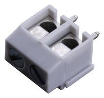 LUMBERG KRM 02 Wire-To-Board Terminal Block, 5 mm, 2 Positions, 2.5 mm², Screw