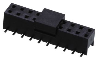 AMPHENOL COMMUNICATIONS SOLUTIONS 55510-120TRLF PCB Receptacle, Board-to-Board, 2 mm, 2 Rows, 20 Contacts, Surface Mount