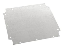 HAMMOND 1554LPL Plate, Bottom, Steel, Natural