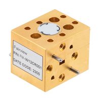 FAIRVIEW MICROWAVE FM-W12CR001 WR-12 WAVEGUIDE CIRCULATOR WITH 15 DB MI