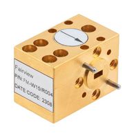 FAIRVIEW MICROWAVE FM-W15IR004 WR-15 WAVEGUIDE ISOLATOR WITH 15 DB MIN