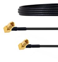 FAIRVIEW MICROWAVE FMCA1480-12 RF / Coaxial Cable Assembly, 12 ", 305 mm, LMR-100A, SSMC Right Angle Plug, SSMC Right Angle Plug