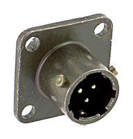 ITT CANNON MS3112E8-3P Conector Circular, Serie MIL-DTL-26482 I, MS3112 Series, Módulo de Montaje en Caja, 3 Contactos
